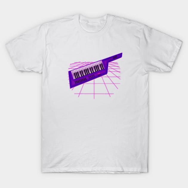 Keytar T-Shirt by ShadowLazerDesigns